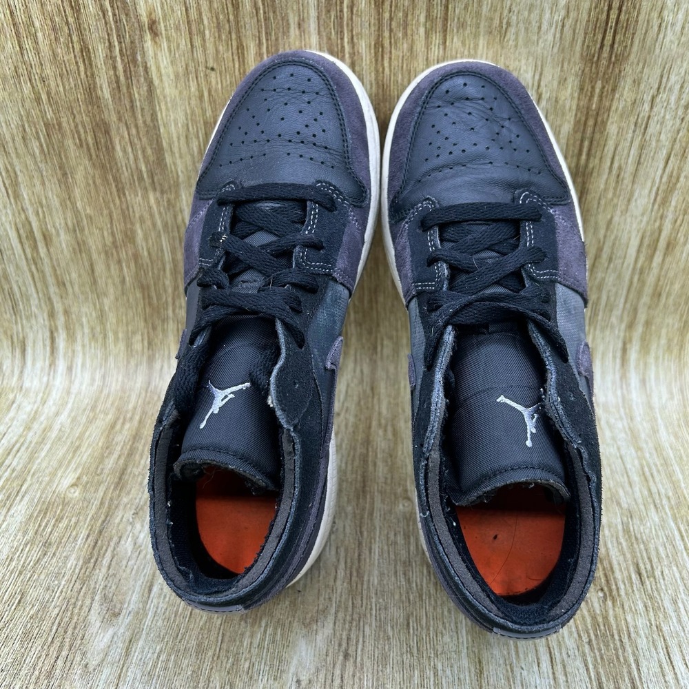 Nike Air Jordan 1 Low SE Craft Women's 7 Black Inside Out Shoes DV0478-001 - Picture 6 of 10